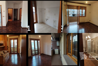 Collage a 385x258 - Arezzo, zona Belvedere appartamento libero, buone condizioni
